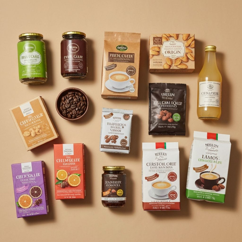 Verpackungen mit Herkunftsangaben und geografischen Hinweisen